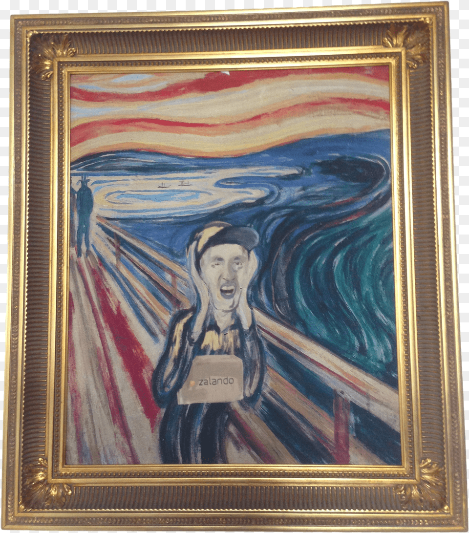 The Zalando Copy Of The Norwegian Painting Munch Museum Free Transparent Png