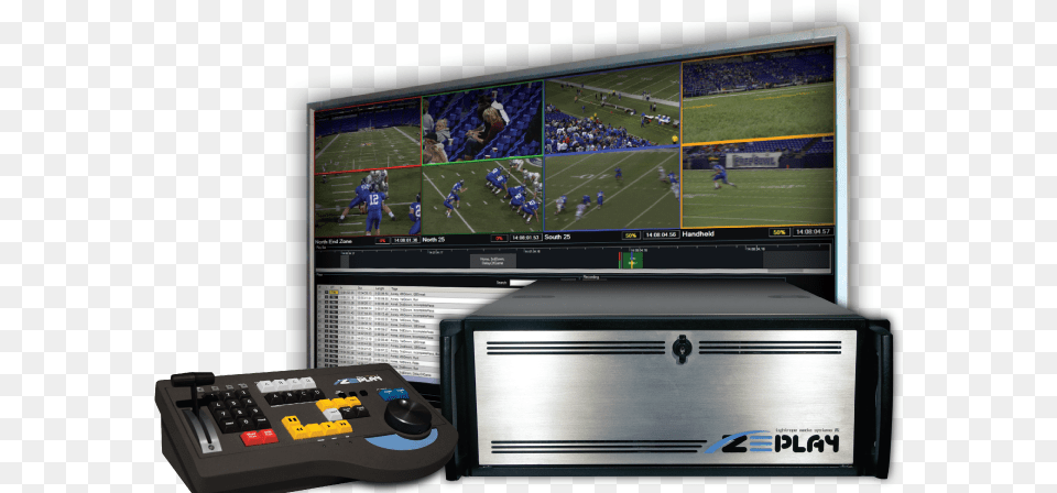 The Zeplay Systems With Professional Control Panel Replay System, Computer Hardware, Electronics, Hardware, Monitor Free Png