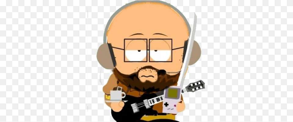 The Zero Dave Grohl South Park, Baby, Person, Head, Guitar Png Image