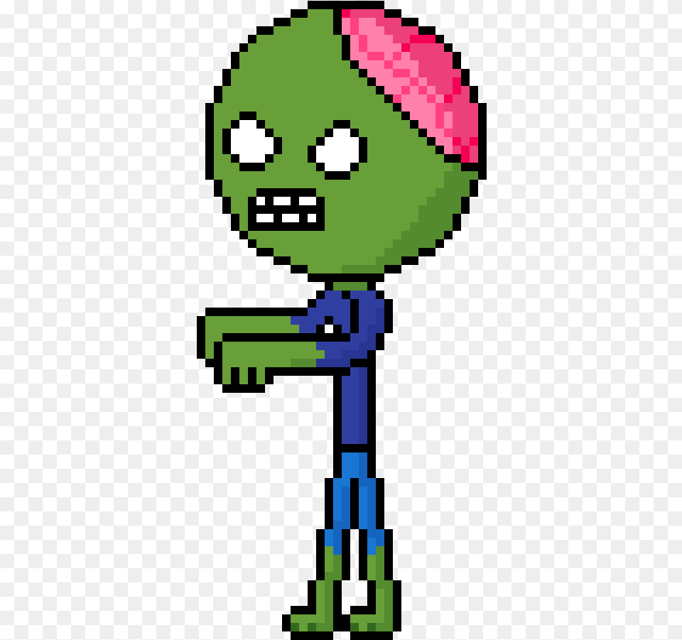 The Zombie Head Pixel Art Septic Sam, Alien Png Image