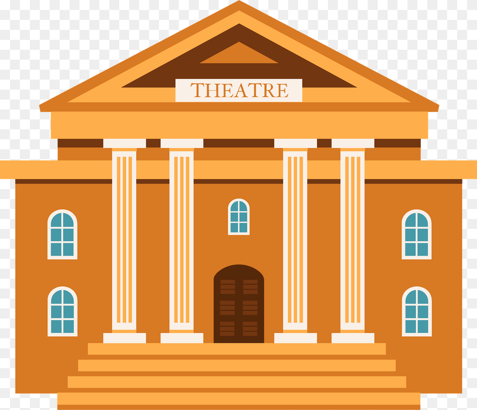 Theater Clipart, Arch, Architecture, Building, Housing Free Png