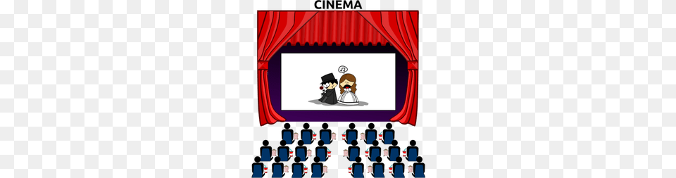 Theater Curtains Clip Art, Stage, Person, People, Indoors Free Png Download