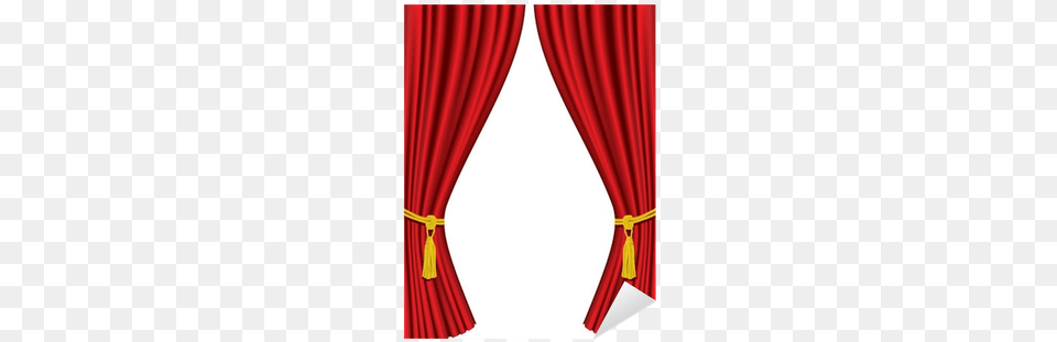 Theater Curtains Isolated On White Background Sticker Welcome To Storytime The Art Of Story Program Planning, Curtain, Stage Free Png Download