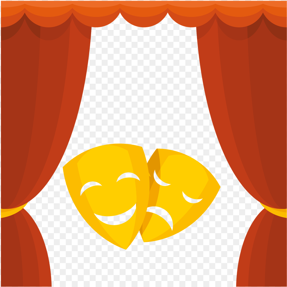 Theater Drama Comedy Clipart Png Image