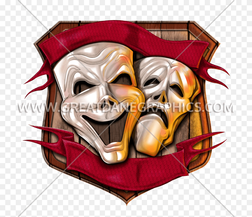 Theater Drama Masks Mask, Adult, Female, Person, Woman Free Png Download