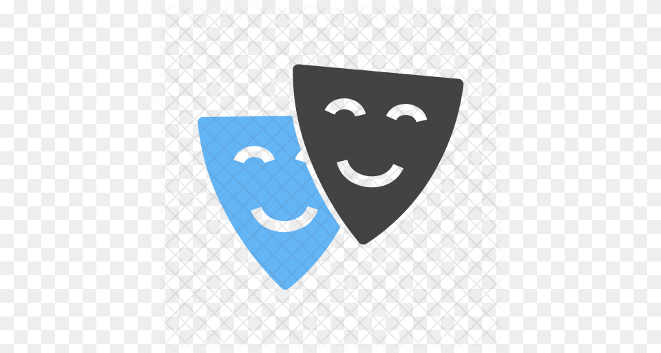 Theater Mask Icon Happy, Business Card, Paper, Text, Guitar Free Transparent Png