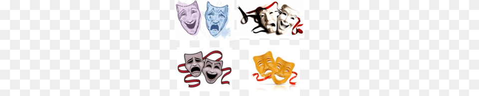 Theater Masks Clipart, Dynamite, Weapon, Baby, Person Png