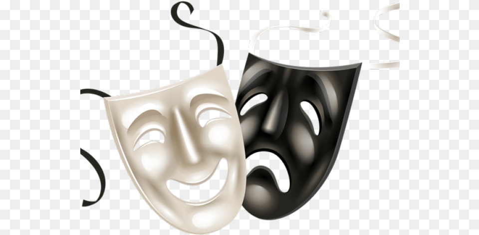Theater Masks Transparent Background Drama Masks Transparent, Mask, Face, Head, Person Png