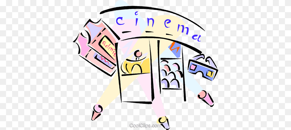 Theater Sign Clipart Clipart, Book, Comics, Publication, Art Free Png Download