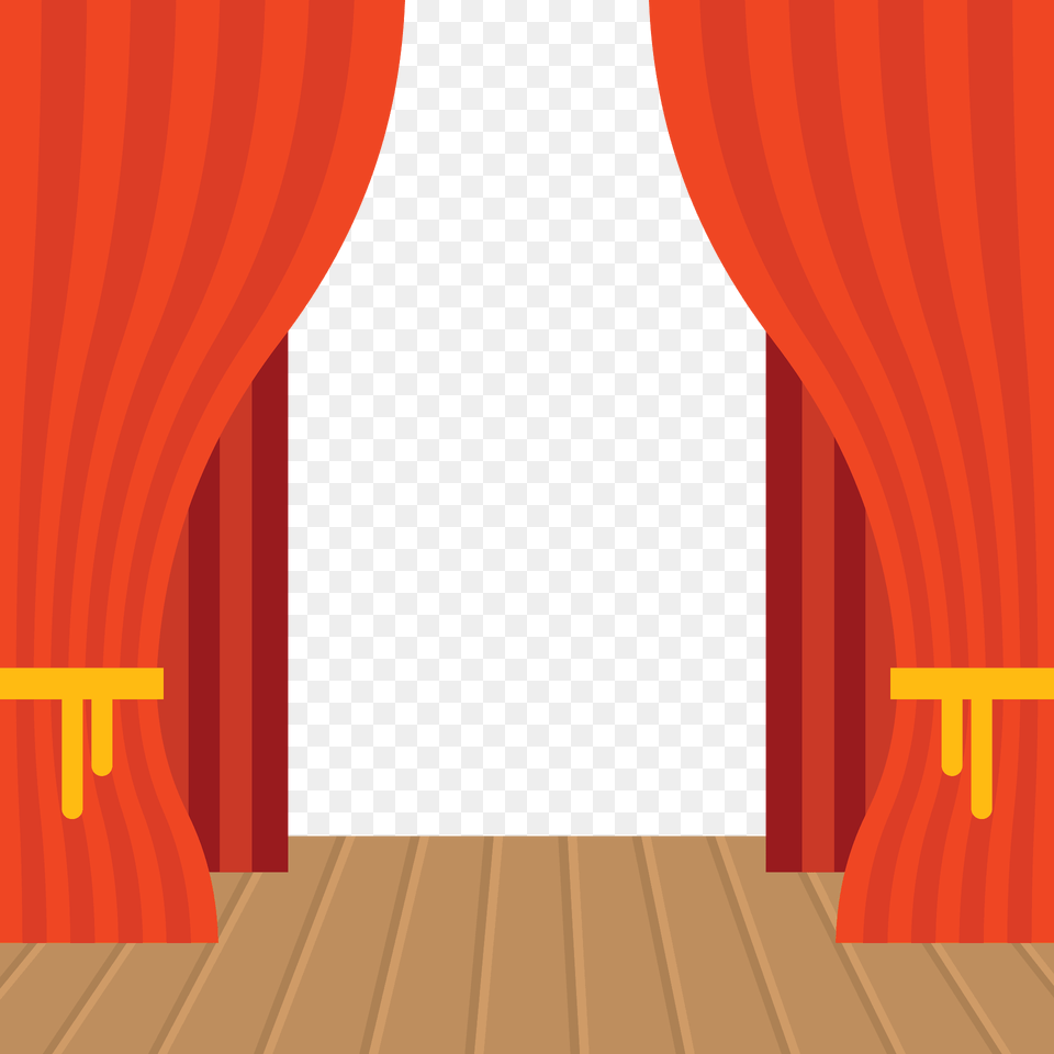 Theater Stage Clipart, Indoors, Balloon Png Image
