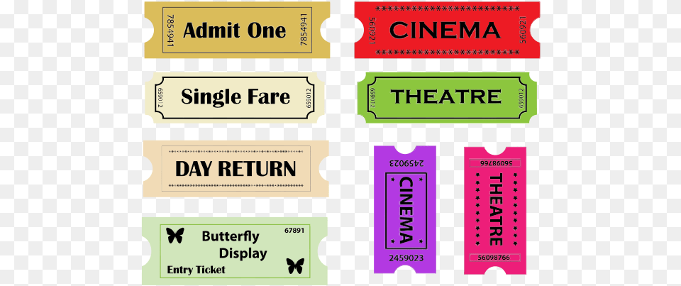 Theater Tickets Ticket, Paper, Text Free Png Download