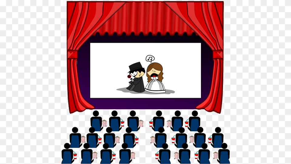 Theatre Clipart Stage Theatre Curtains Clip Art, Theater, Indoors, Cinema, Adult Free Png