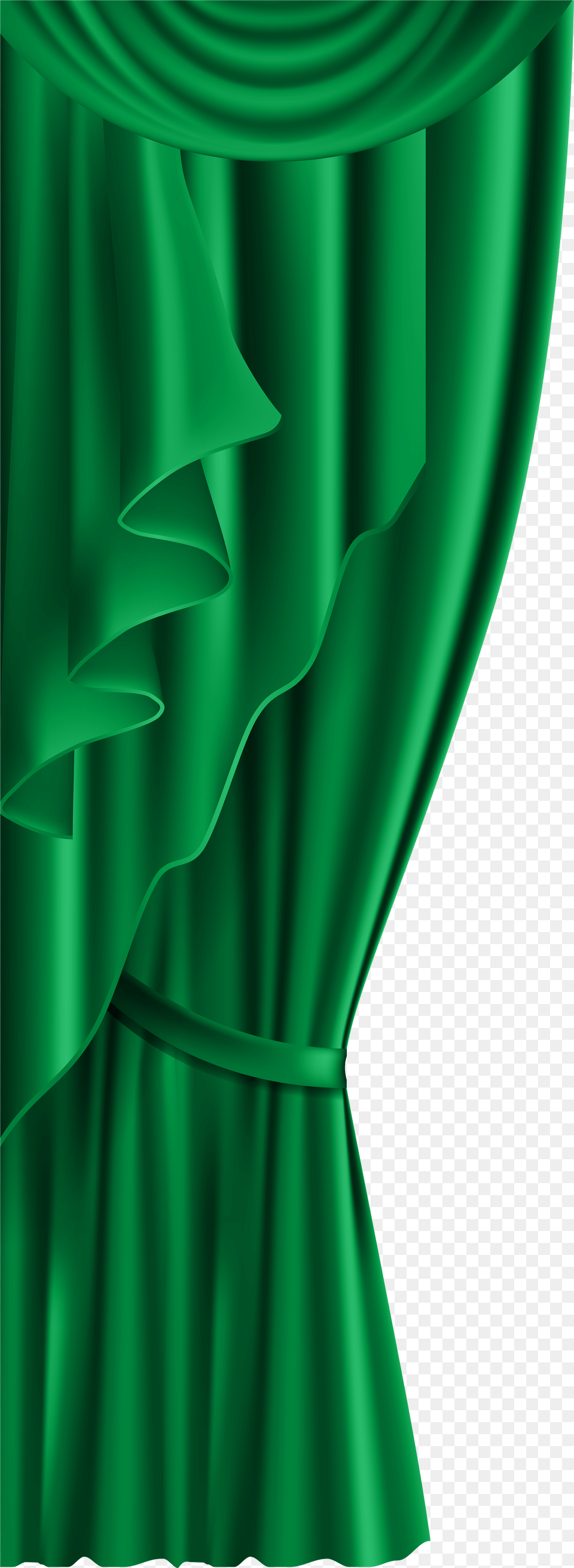 Theatre Curtain, Green Free Png