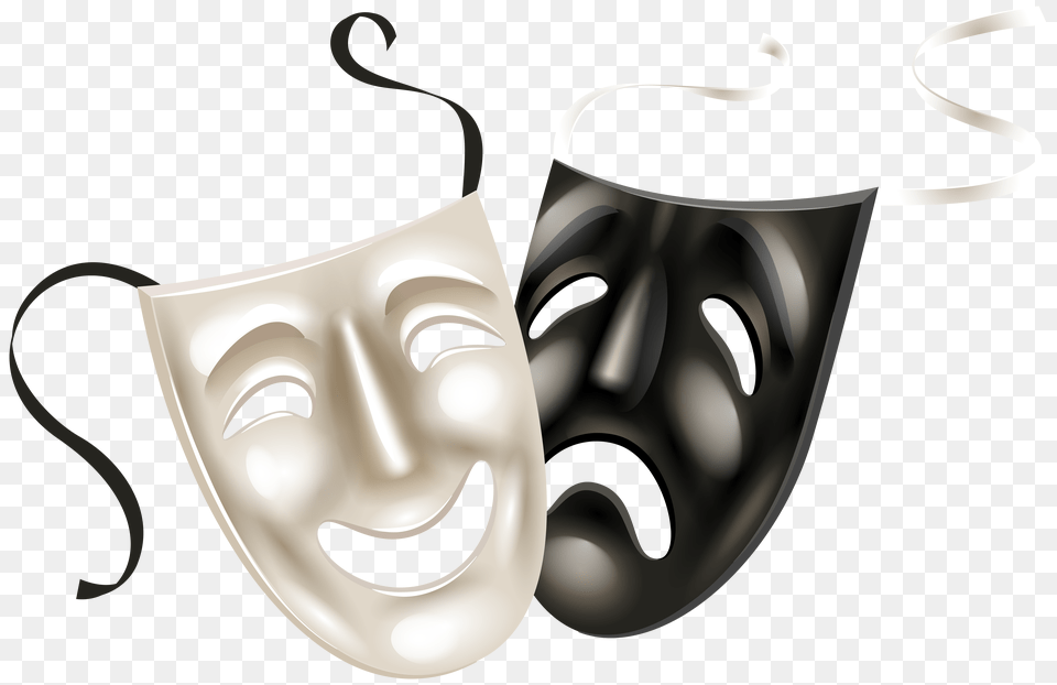Theatre Mask Drama Clip Art Png