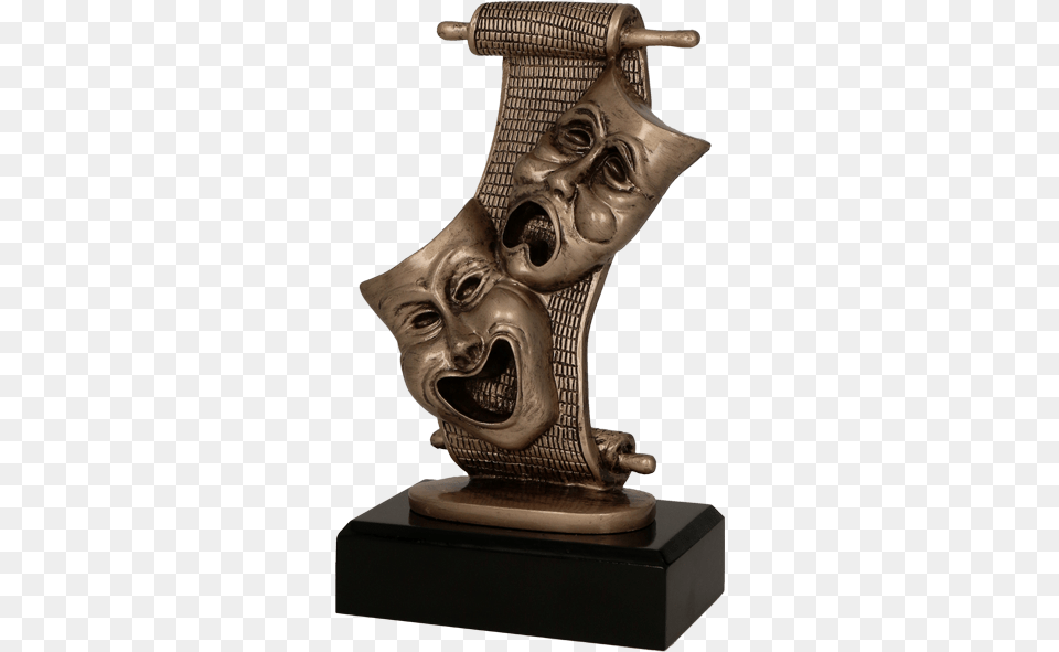 Theatre Masks, Bronze, Art, Archaeology, Smoke Pipe Png Image