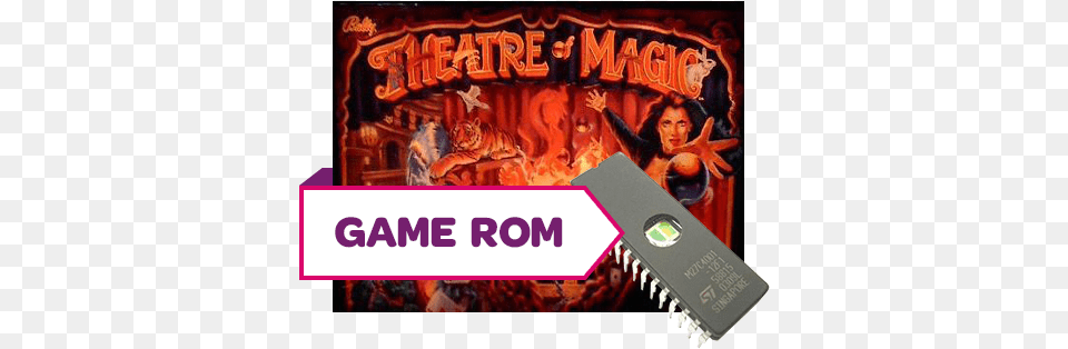 Theatre Of Magic Cpu Game Rom Theatre Of Magic Pinball, Adult, Electronics, Female, Hardware Png