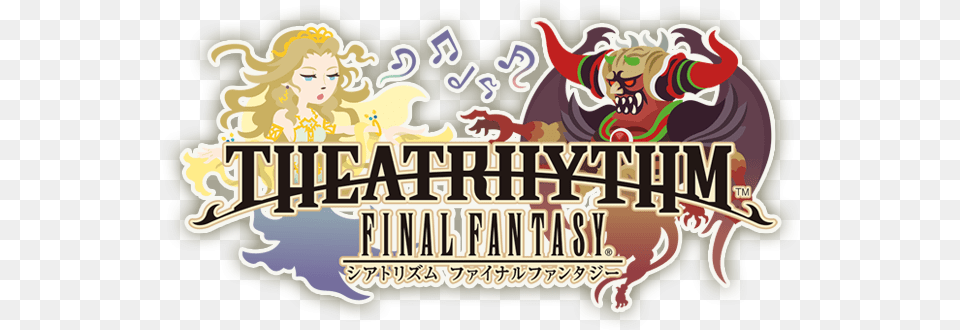 Theatrhythm Final Fantasy Logo Theatrhythm Final Fantasy, Face, Head, Person, Baby Png Image