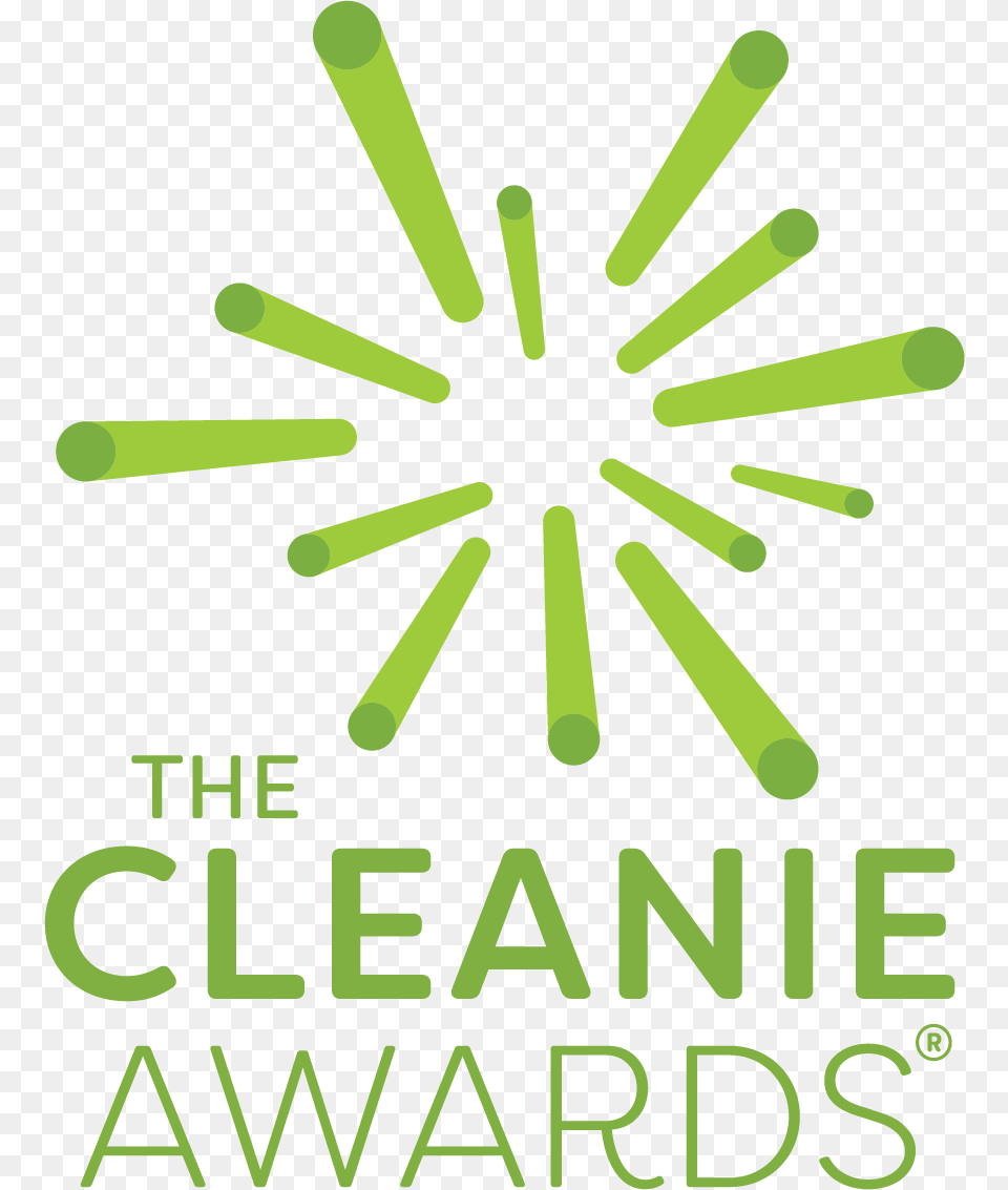 Thecleanieawardslogo Stacked Cmyk 2019, Green, Logo Png Image