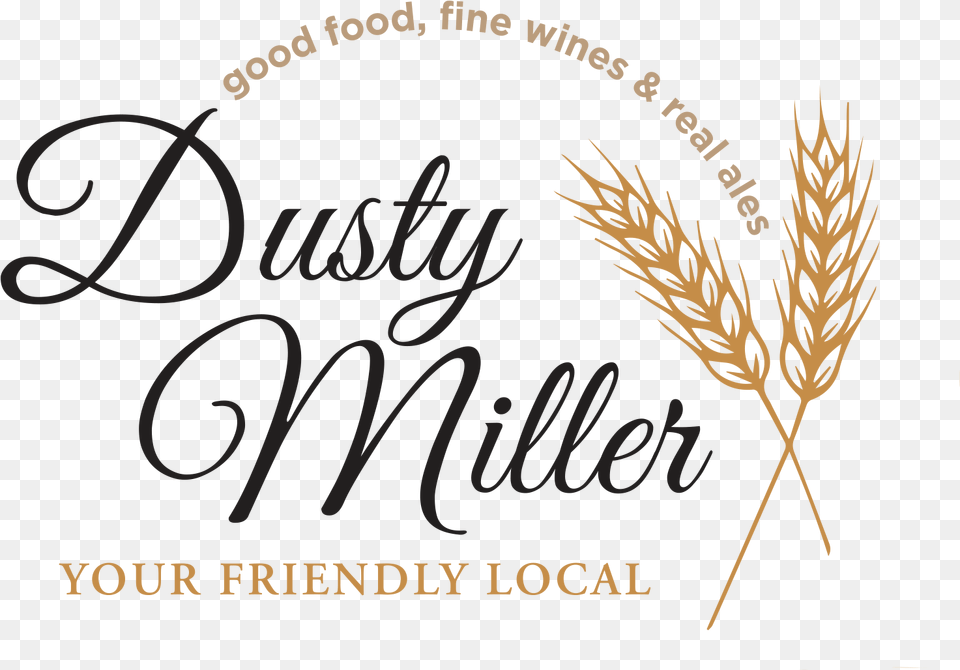 Thedusty Pub Logo Bakery Brand, Grass, Plant, Food, Grain Free Transparent Png