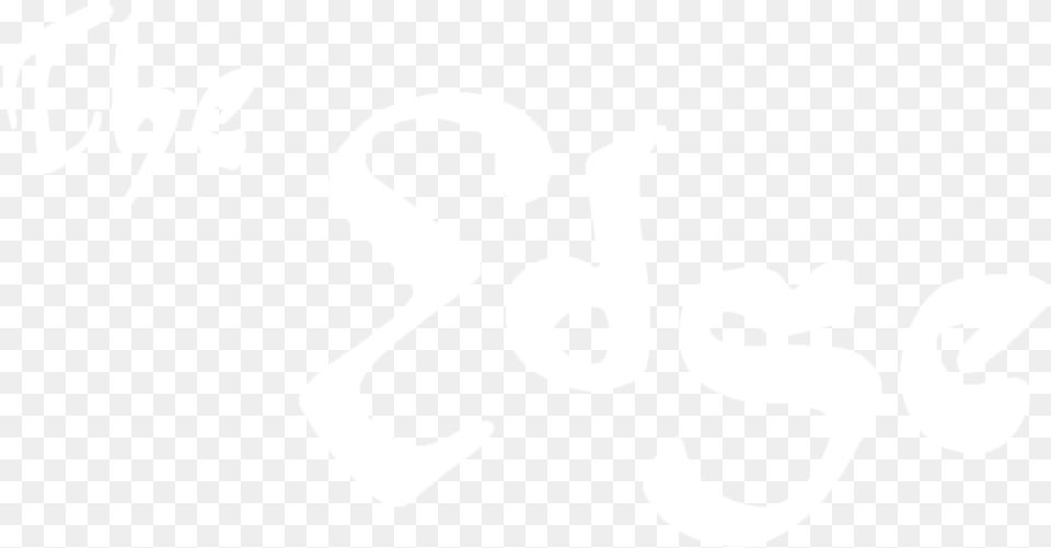 Theedge White Ps4 Logo White Transparent, Text, Handwriting, Animal, Bear Free Png