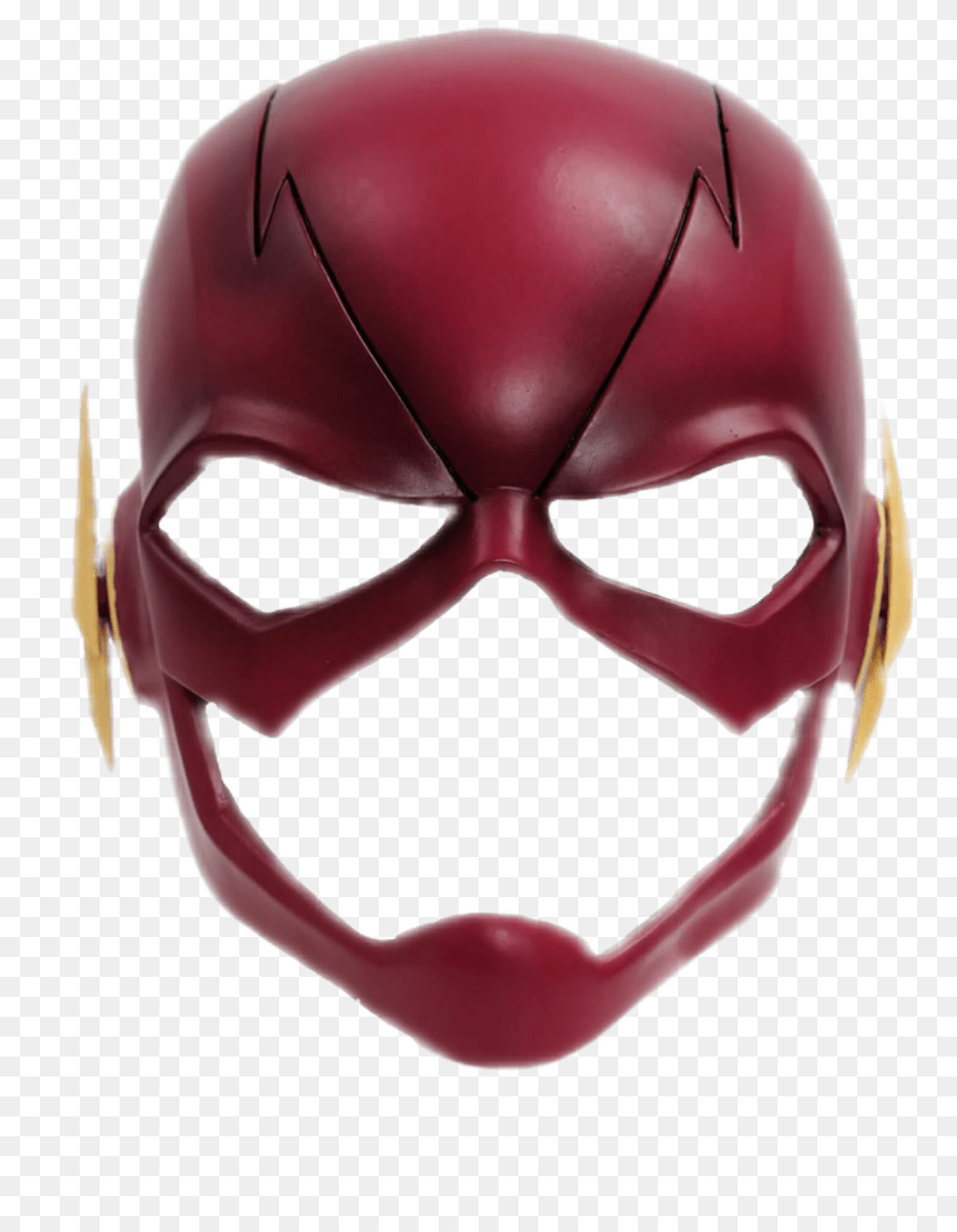 Theflash Flash Mask Arrowverse Barryallen Kidflash Flash Mask, Helmet, Person, American Football, Football Free Transparent Png