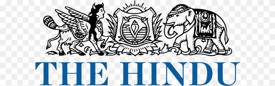 Thehindu Logo Logo Of The Hindu Newspaper, Text Free Transparent Png