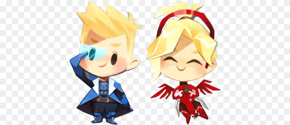 Their Sprays Are A39lookin39 Adorable Especially Mercy39s Overwatch Mercy Eidgenossin Spray, Book, Comics, Publication, Baby Free Transparent Png