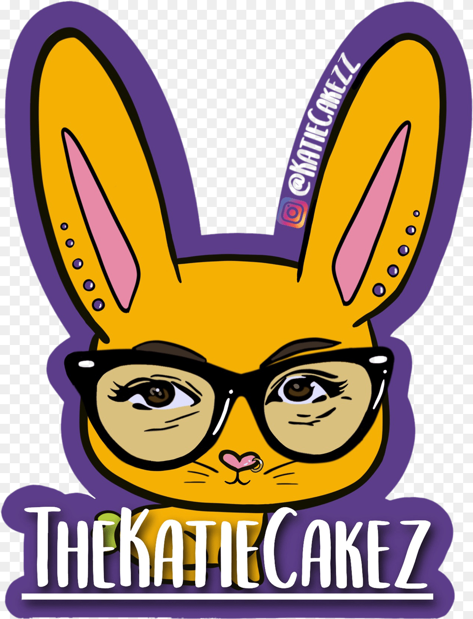 Thekatiecakez Cartoon, Purple, Accessories, Glasses, Person Free Transparent Png