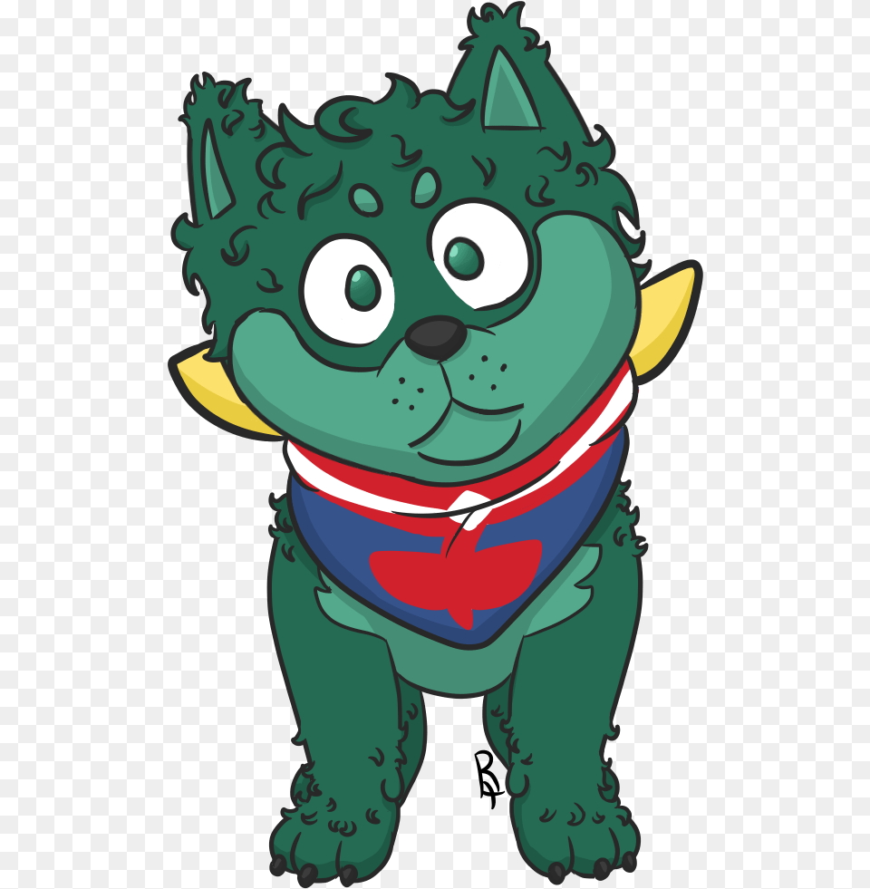 Thelennystorm Shiba Inu Midoriya Is Such An Adorable Cartoon, Green, Baby, Person, Mascot Free Png Download