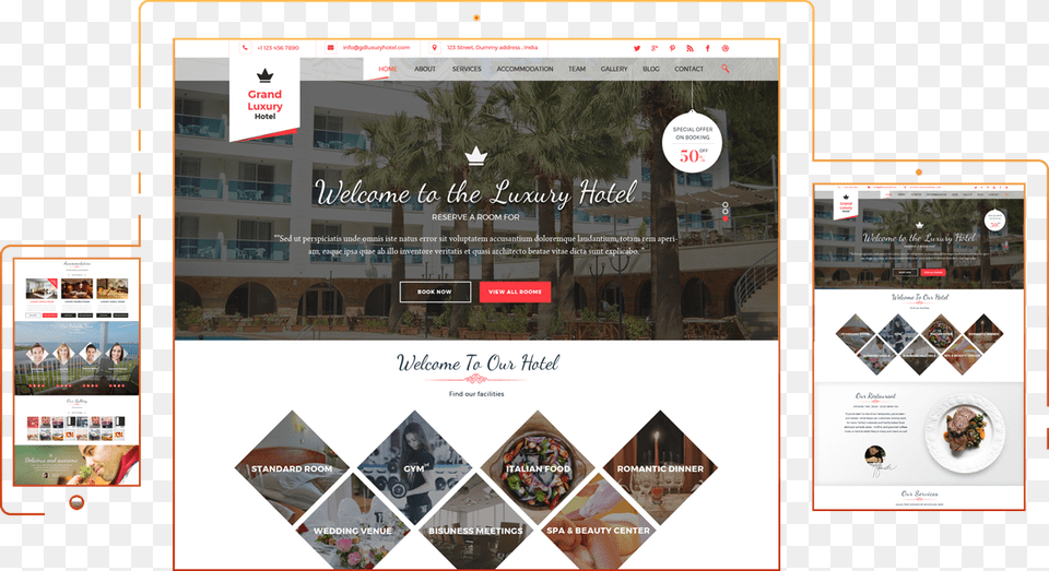 Theme Hotel Wordpress Nulled, Advertisement, Poster, Architecture, Building Free Png Download