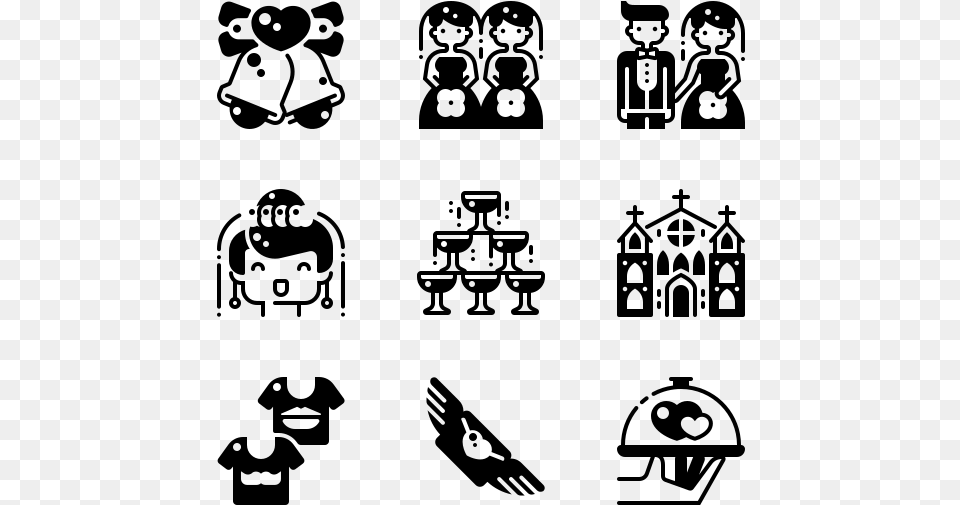 Theme Park Icon Pack, Gray Png Image