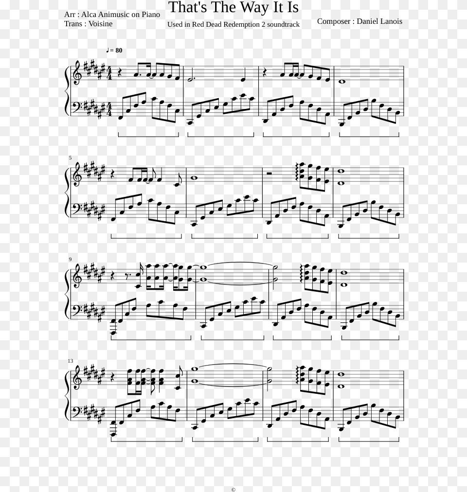 Theme Sheet Music, Gray Png Image