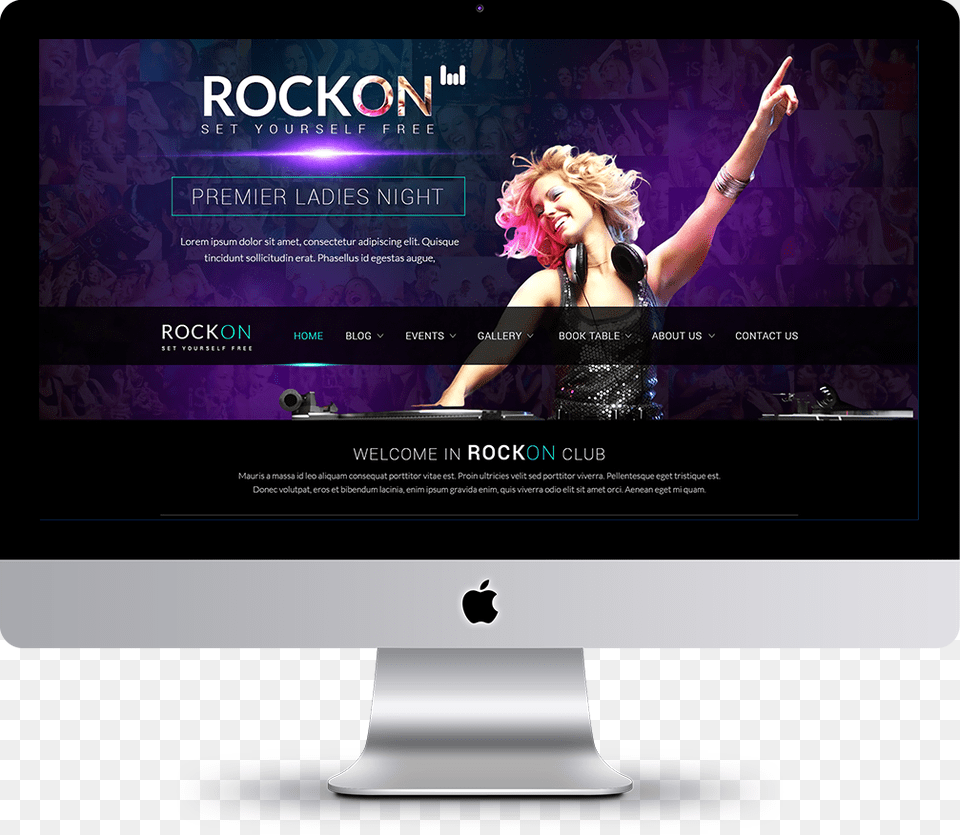 Theme Wordpress Rock, Advertisement, Poster, File, Adult Free Transparent Png
