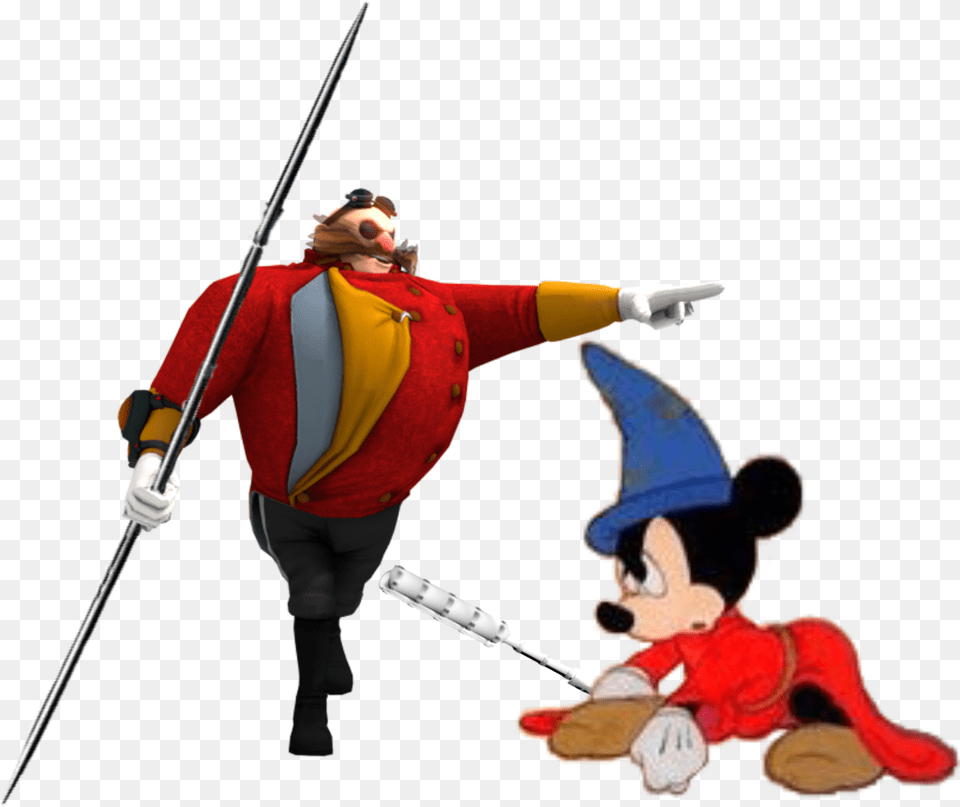 Themizfitzsquad Doctor Eggman, Baby, Person, Spear, Weapon Free Transparent Png
