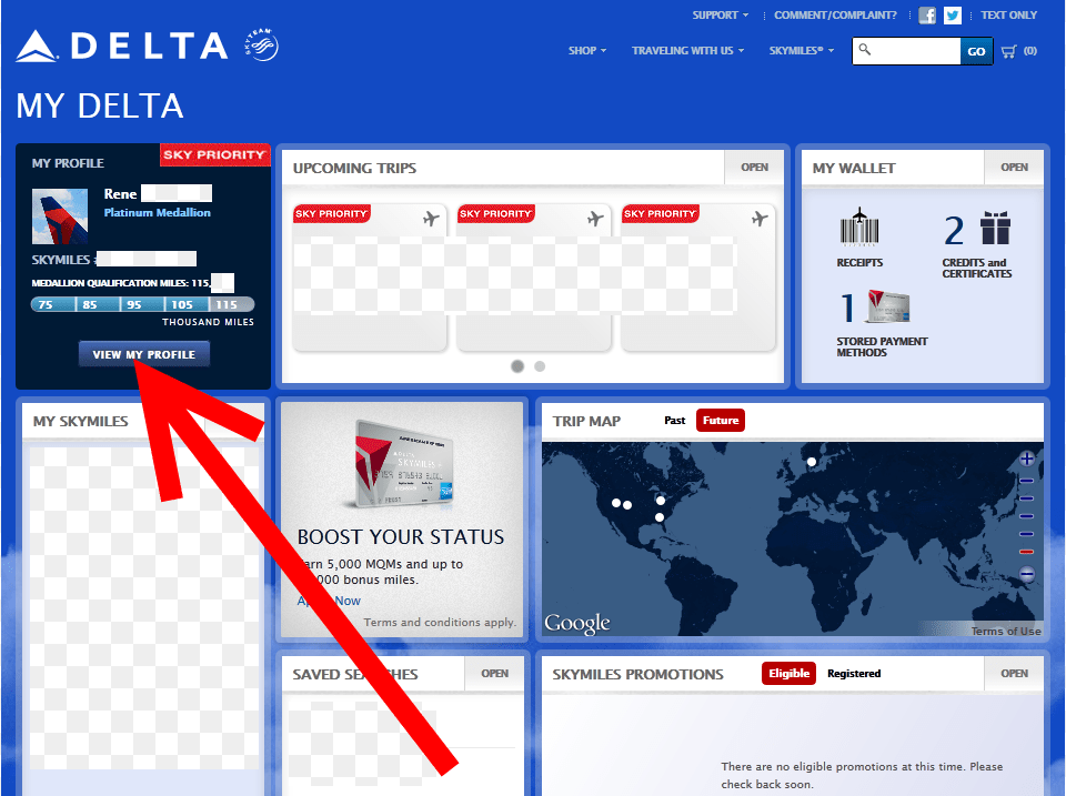 Then Go To Basic Info Tab And Open That Tsa Precheck Delta App, File, Webpage, Text Png