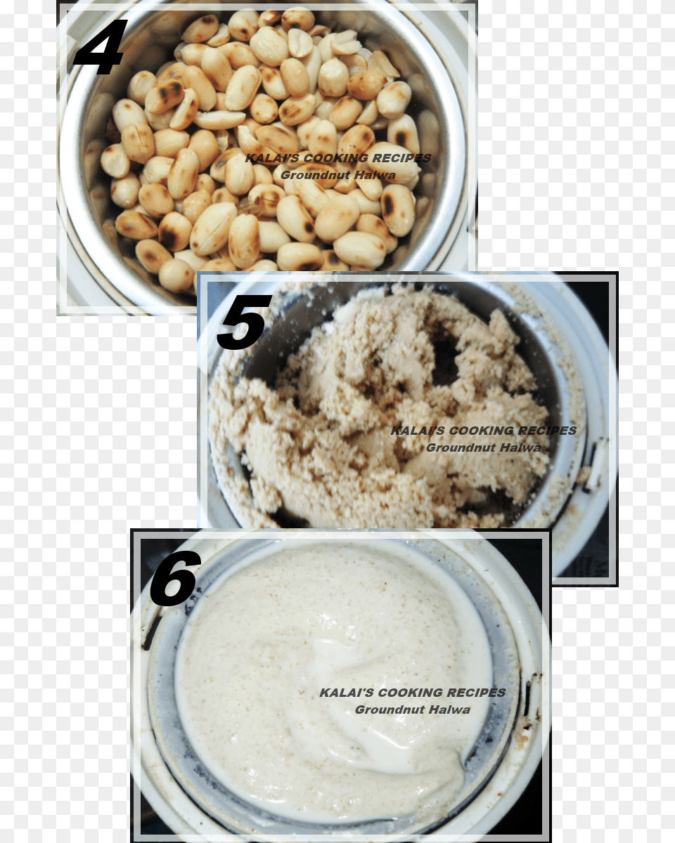 Then Grind The De Skined Verkadalai Groundnut Into Natt, Breakfast, Food, Cooking, Cooking Batter Png Image