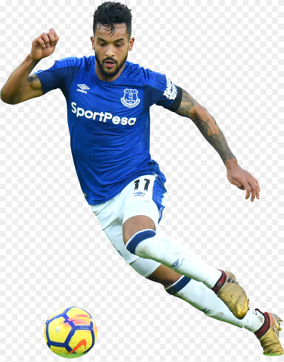 Theo Walcott Soccer Player Everton F Soccer Player Transparent Background, Ball, Football, Soccer Ball, Sport Free Png Download