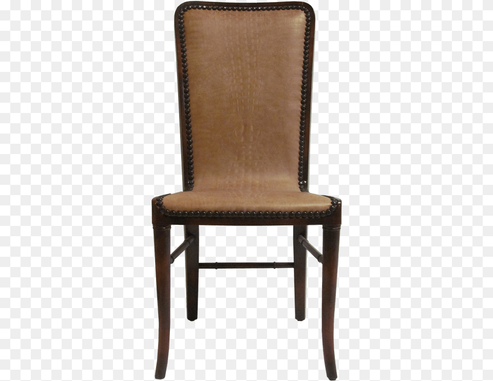 Theodore Alexander Acacia Side Chair Front View Chair Hd Background, Furniture, Armchair Free Transparent Png