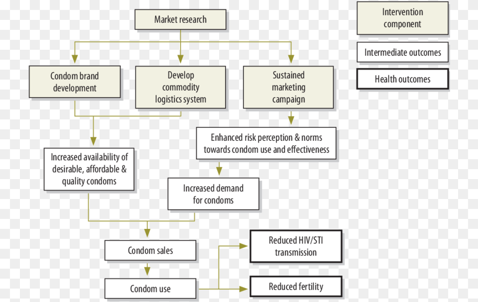 Theoreticalconceptual Model For Condom Social Marketing Effect Of Condom, Diagram, Uml Diagram Png