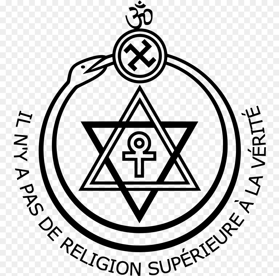 Theosophicalsealfrench Theosophical Society In America, Gray Png