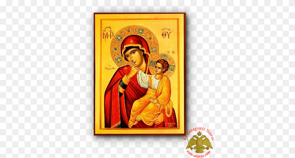 Theotokos Christos Anesti From Our Byzantine, Art, Painting, Adult, Bride Png Image