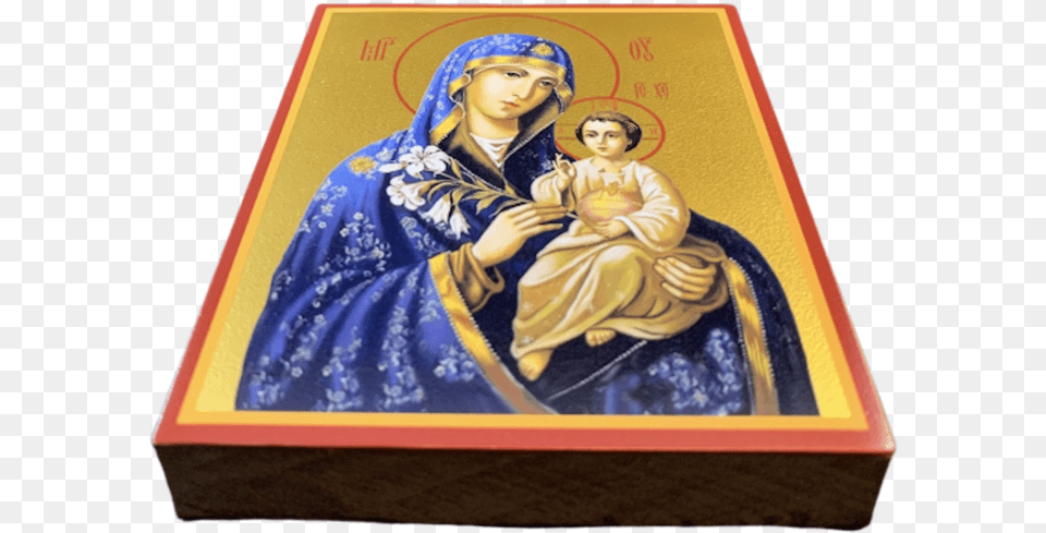 Theotokos The Unfading Flower Religious Item, Book, Publication, Adult, Female Png