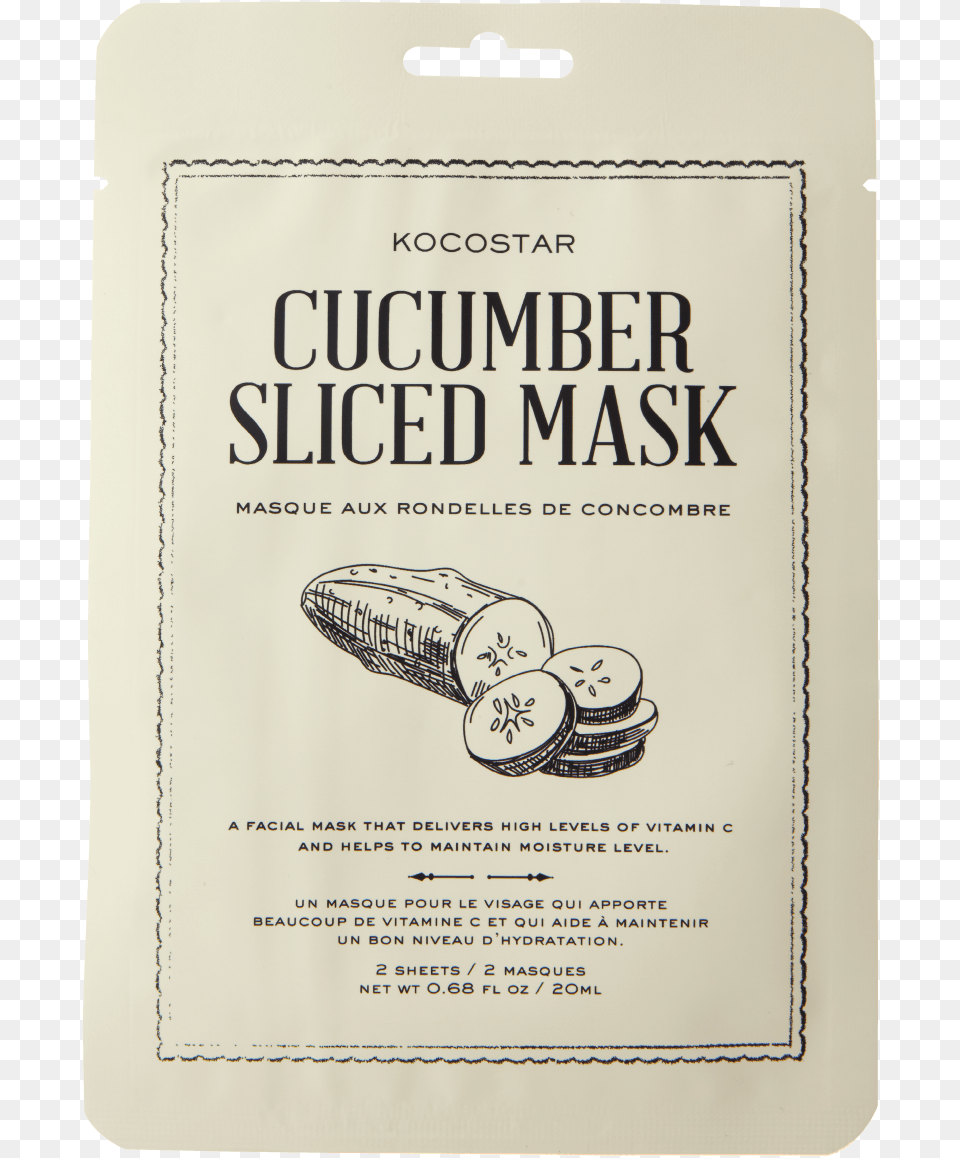 Therapy Sliced Mask Cucumber Kocostar Sliced Mask Cucumber, Text Png