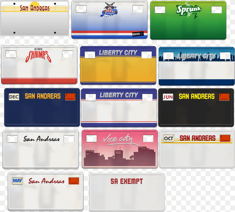 There Are Backgrounds For North Yankton Liberty City Gta V License Plate, Text, Credit Card Free Png Download
