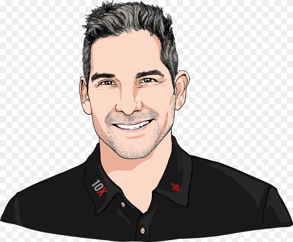 There Are More People Drinking A Sugary Big Gulp Today Grant Cardone Cartoon, Adult, Portrait, Photography, Person Free Png Download