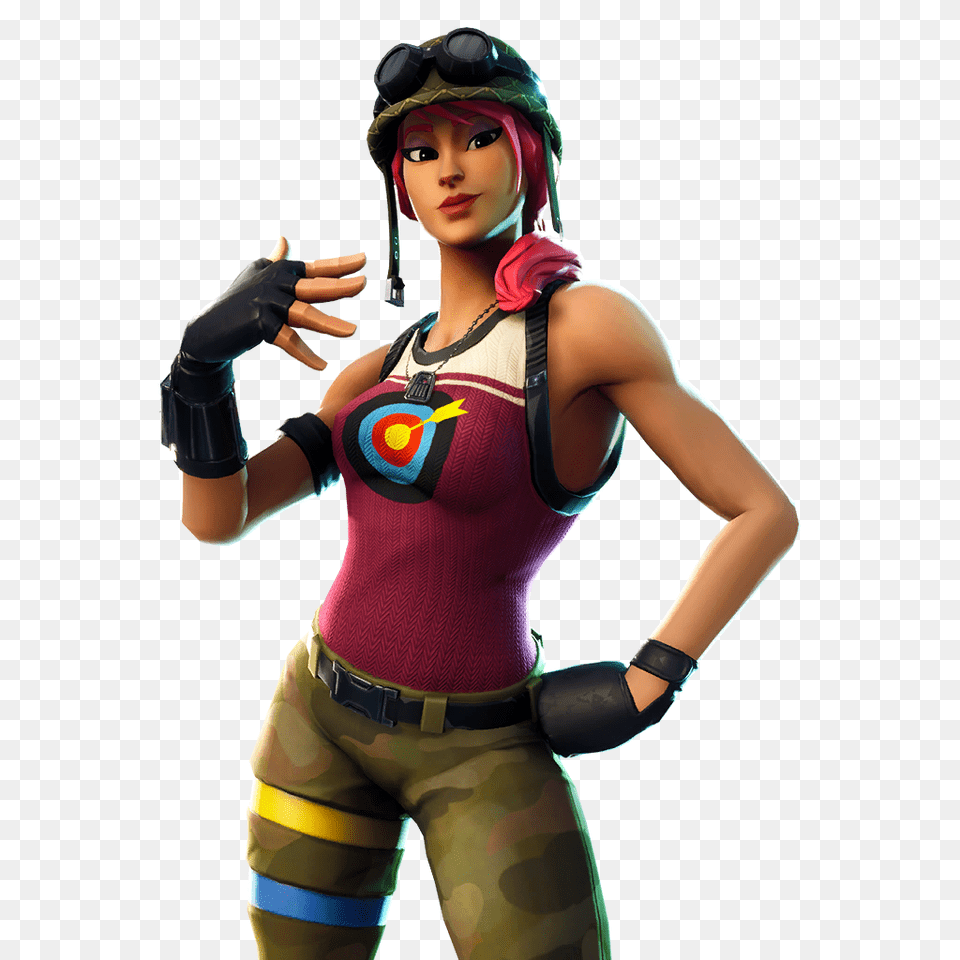 There Are Some Amazing Leaked Halloween Skins In Fortniteu0027s Bullseye Fortnite Skin, Clothing, Costume, Person, Adult Free Transparent Png