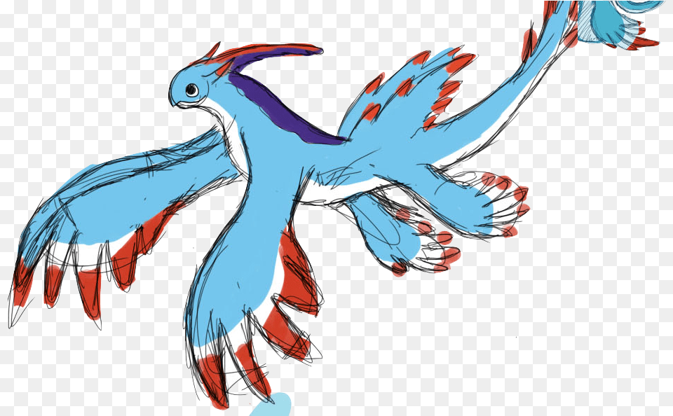 There Are Two Legendary Birds Joining Articuno Legendary Water Pokemon Drawing, Animal, Bird Free Transparent Png