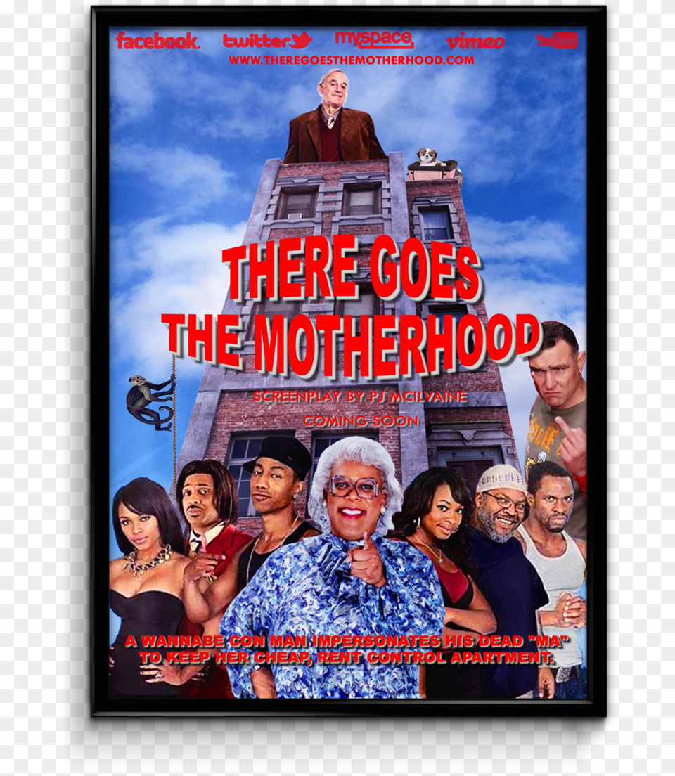 There Goes The Motherhood Poster Vertical Flyer Poster Diary Of A Mad Black Woman Blu Ray, Head, Face, Person, Photography Free Transparent Png