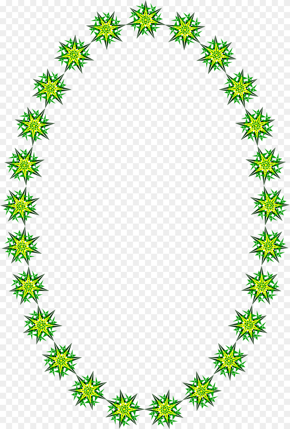 There Is 53 Popcorn Oval Border Cliparts All Used Borde De Pagina Ovalados, Green, Plant, Accessories, Pattern Free Transparent Png