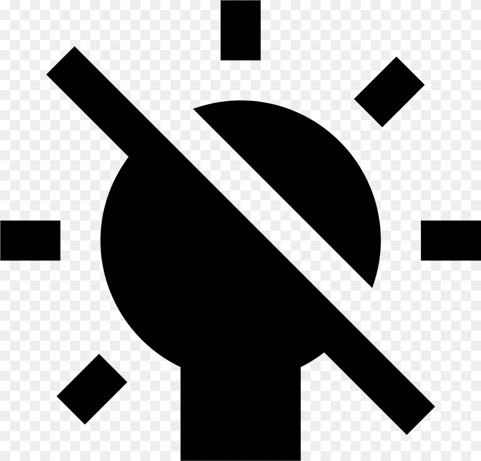 There Is A Figure That Looks Like A Light Bulb Sign, Gray Png Image
